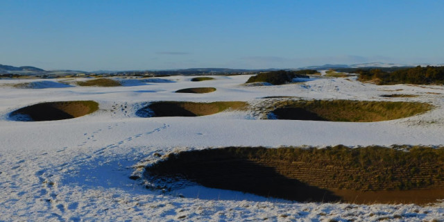 Golf in Winter