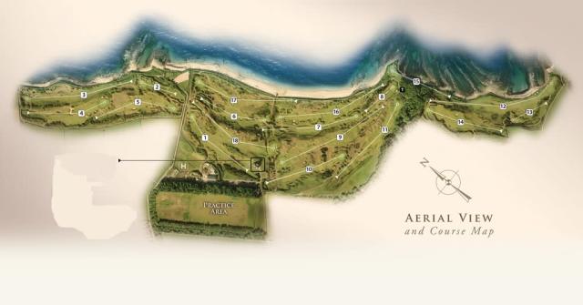 Kingsbarns Golf Course Map
