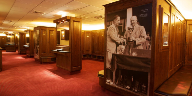 Celtic Manor Locker Room