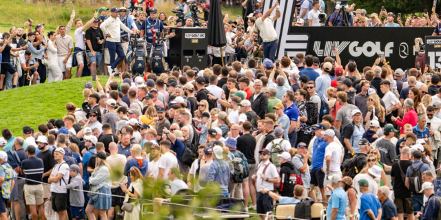 LIV Golf Crowds