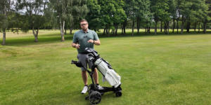 NAVEE Birdie 3X Electric Follow Golf Trolley review