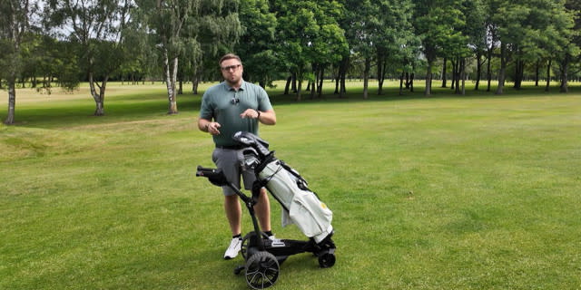 NAVEE Birdie 3X Electric Follow Golf Trolley review