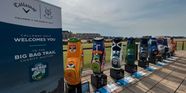 Callaway & St Andrews Links Big Bag Trail Charity Auction Raises Huge Sum