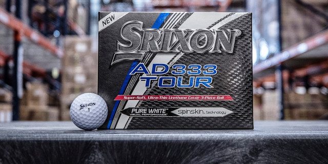 Srixon Presents Third Generation AD333 Tour Golf Ball