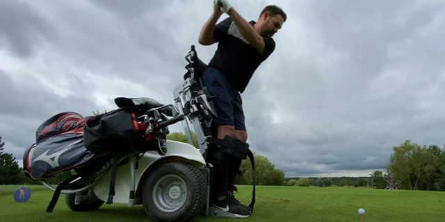 Playing Golf With Paragolfer User Kris Aves