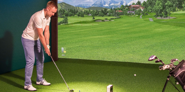 SkyTrak Simulator Offers Family Friendly Games and European Classics