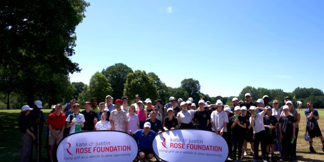 Kate And Justin Rose Foundation Supports Golf Day For Children With Disabilities