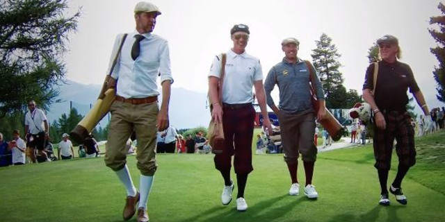 Ryder Cup Stars Attempt 1930s Style Hickory Golf Challenge