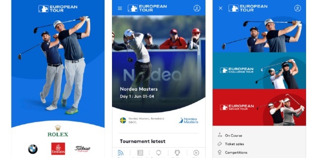 ladies european tour golf app