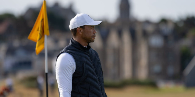 Tiger Woods St Andrews