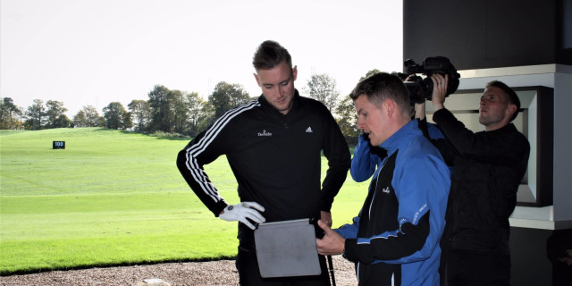 England Cricketer Stuart Broad Adds 30 Yards to His Golf Game at Belfry Academy