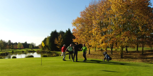 Golfers at Golf Club