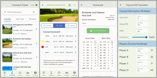 Golf Course Information