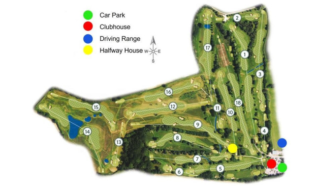 Chippenham Golf Course Map