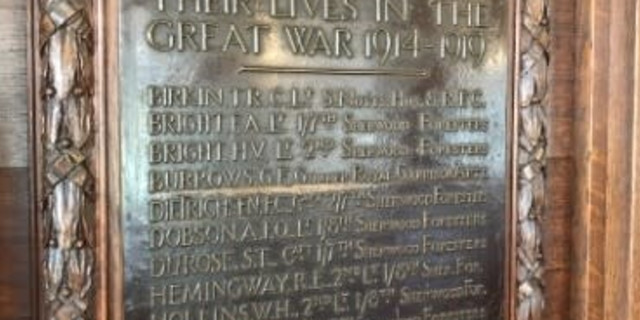 Wartime History of Golf #2 - Memorial at Hollinwell