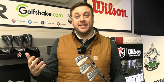 The new Wilson Staff Model irons that we couldn't wait to show you