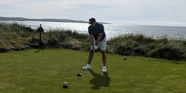 Why I quit this golf tournament after just four holes