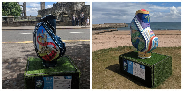 Walking The Big Bag Trail in St Andrews