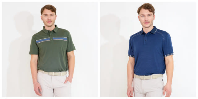 Abacus reveals new men's performance polo shirts