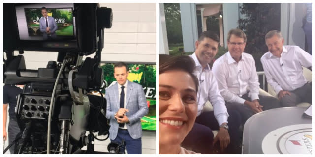 Reviewing Sky and BBC at The Masters