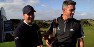 Hickory Challenge with Michael Vaughan and Kevin Pietersen
