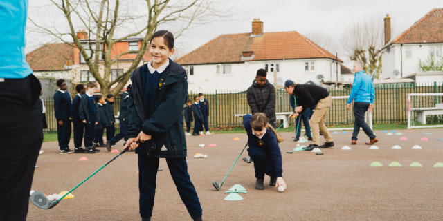 New Programme Launched to Get School Pupils Into Golf