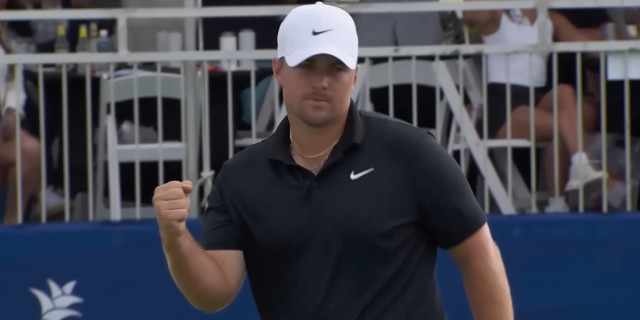 Chris Gotterup claims win in first PGA Tour event of 2026