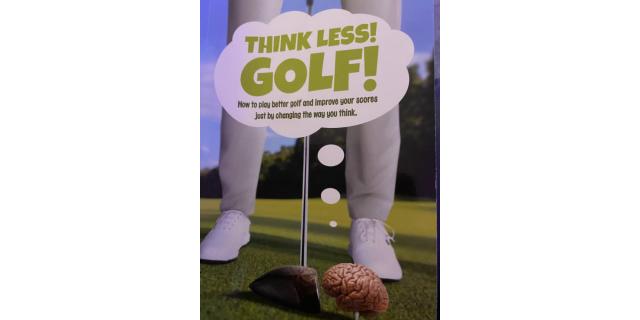 Think Less Golf Book