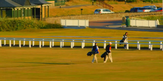 Early Mornings at The Old Course