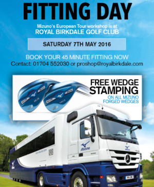 mizuno golf fitting days