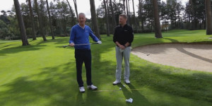 Andrew Murray Chipping Lesson - Alignment stick drill
