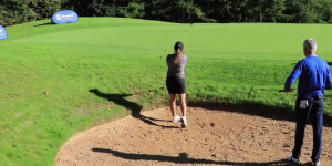 Andrew Murray Bunker Lesson - How to play a plugged lie