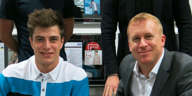 Galvin Green Sign Rising Italian Star