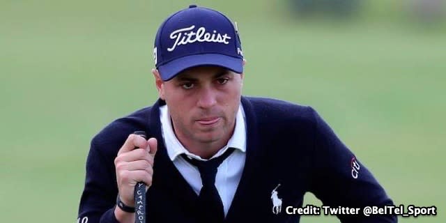 Stewart Cink has the worst golf-hat tan line you'll ever see