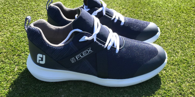 fj flex men's golf shoe