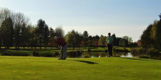 Golf in autumn