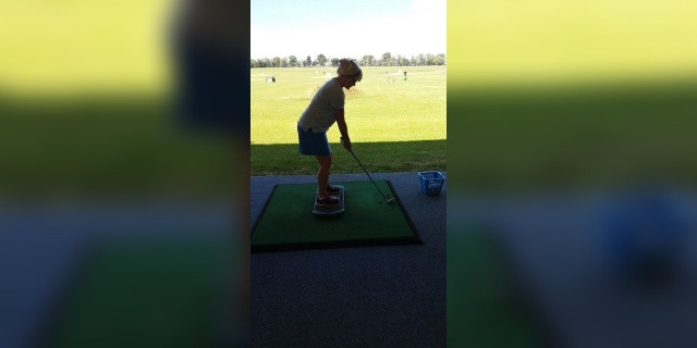 Getting into golf - balance board