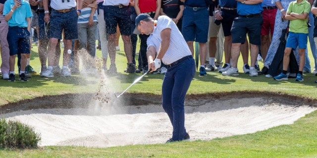 Justin Rose Bunker Shot