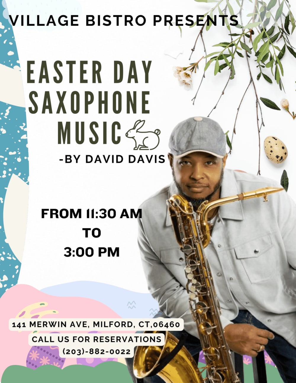 Spring Serenade: Easter Day Saxophone Spectacular at Village Bistro