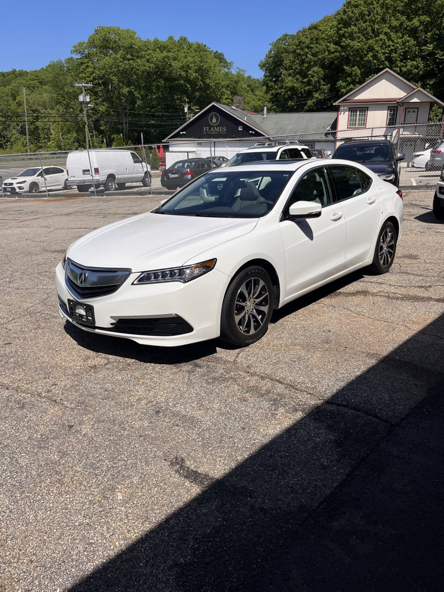 NEW ARRIVAL!! Another diamond in the rough!! One owner elderly owned 2015 Acura TLX!! ONLY 26,000 miles!! Leather, moonroof, Bluetooth, backup camera and much much more!! Definitely won’t last at only $18,900!!