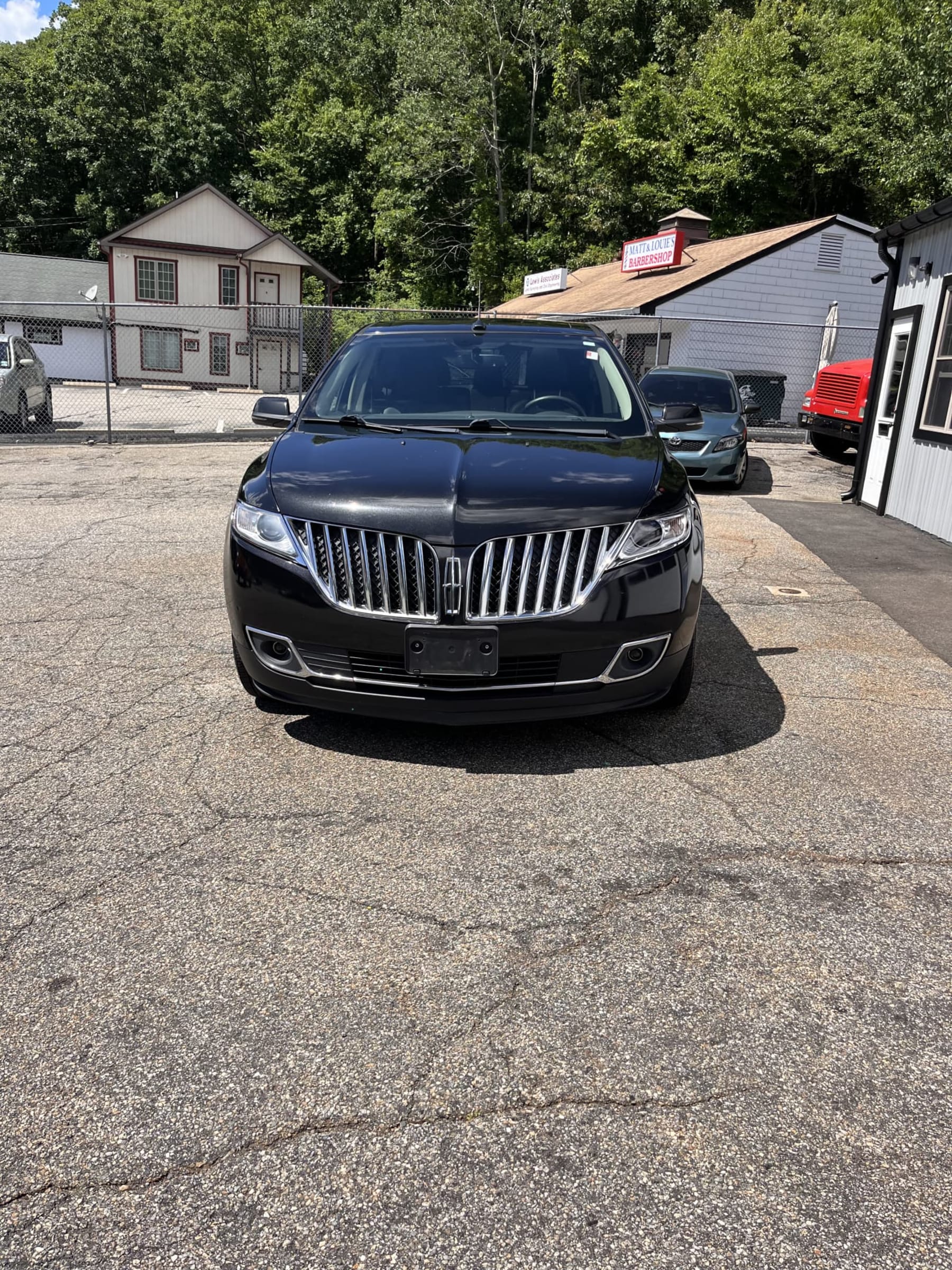 NEW ARRIVAL!! 2013 Lincoln MKX!! One owner car!! Loaded with navigation, backup camera, heated and cooled leather seats, heated steering wheel, AWD, remote start, premium package, Bluetooth , dual panoramic roof and much more! Priced well below retail!! 131k miles! Runs and drives great!! Won’t last at Only $8,900!!