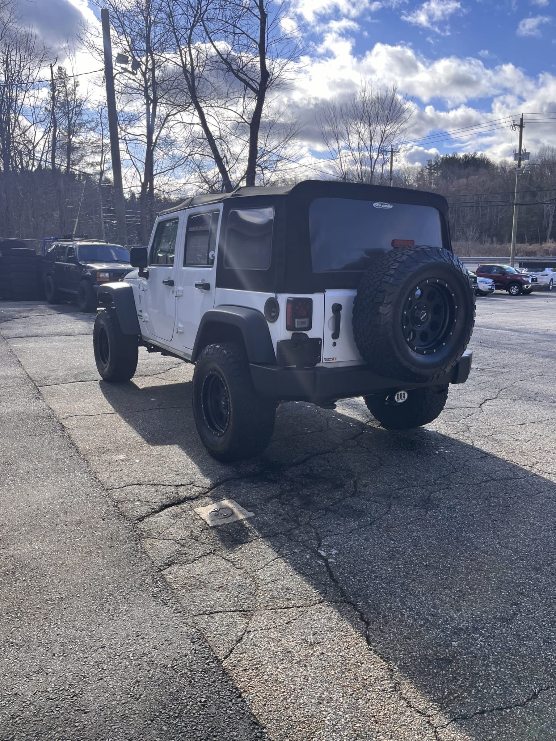 NEW ARRIVAL!!! 2017 Jeep Wrangler Unlimited Sport S!! One owner! Clean carfax! Only 72k miles! Power windows, power locks, lifted, wheels and tires!! Runs and drives great! Won’t last at ONLY $22,900