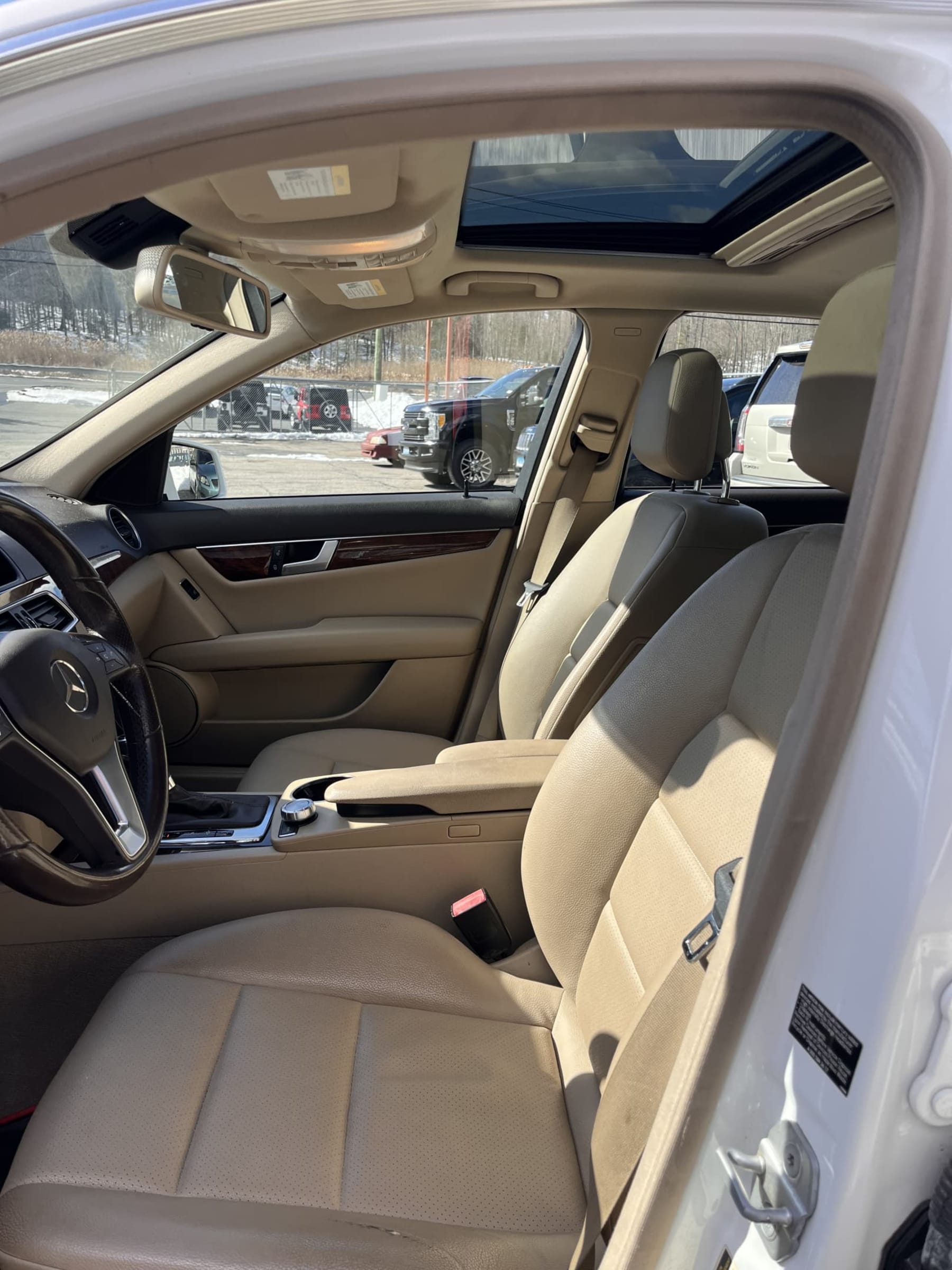 NEW ARRIVAL!! 2013 Mercedes Benz c300 4matic!! Sport package!! ONLY 71,400 miles! Won’t find a cleaner one. Navigation, Heated Leather Seats, Back up Camera, AWD AND MUCH MORE!!! Won’t last at ONLY $11,900