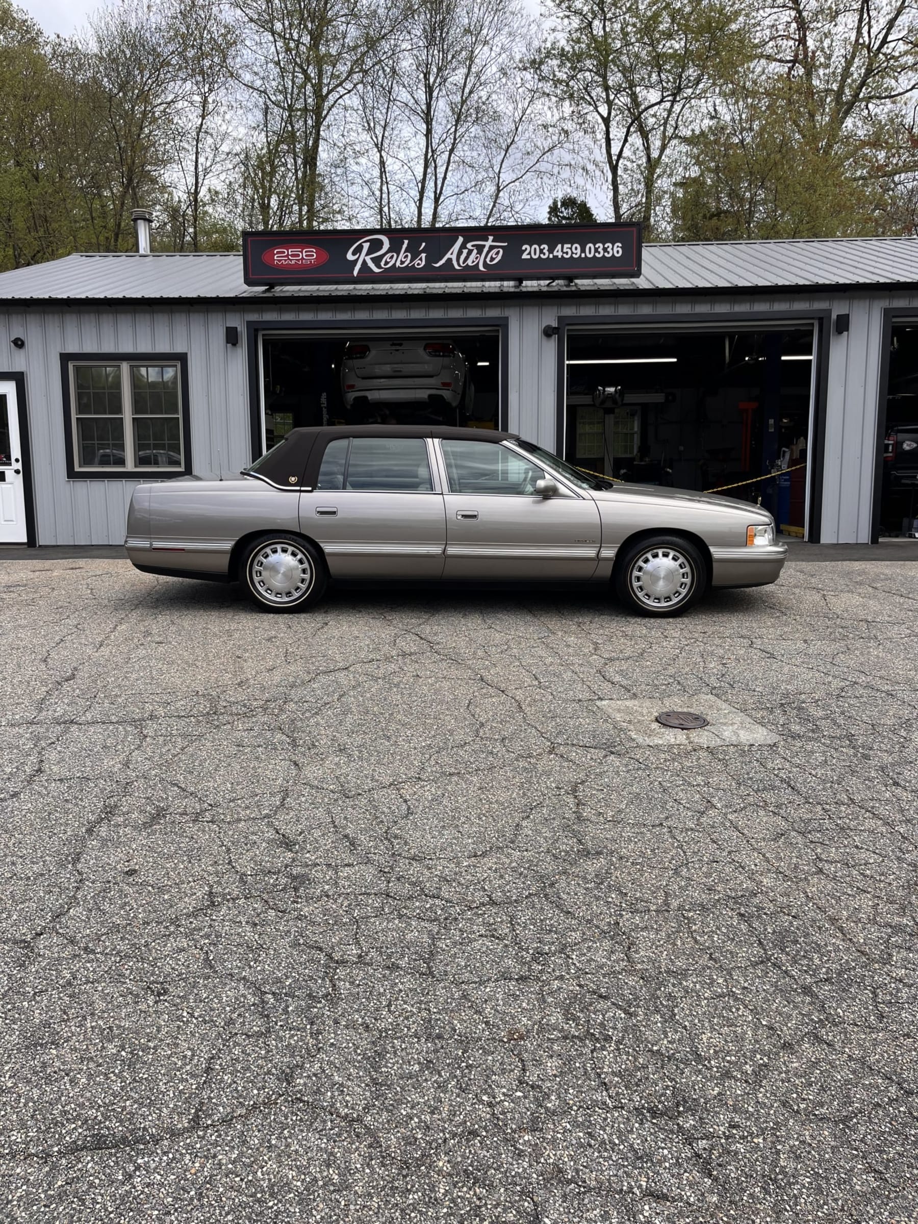 NEW ARRIVAL!! Looking for a diamond in the rough? Just in a 1999 Cadillac DeVille! 50 year golden anniversary edition!! ONLY 29,500 miles! Garaged its entire life! Runs and drives great!! Won’t last at $9,900!!