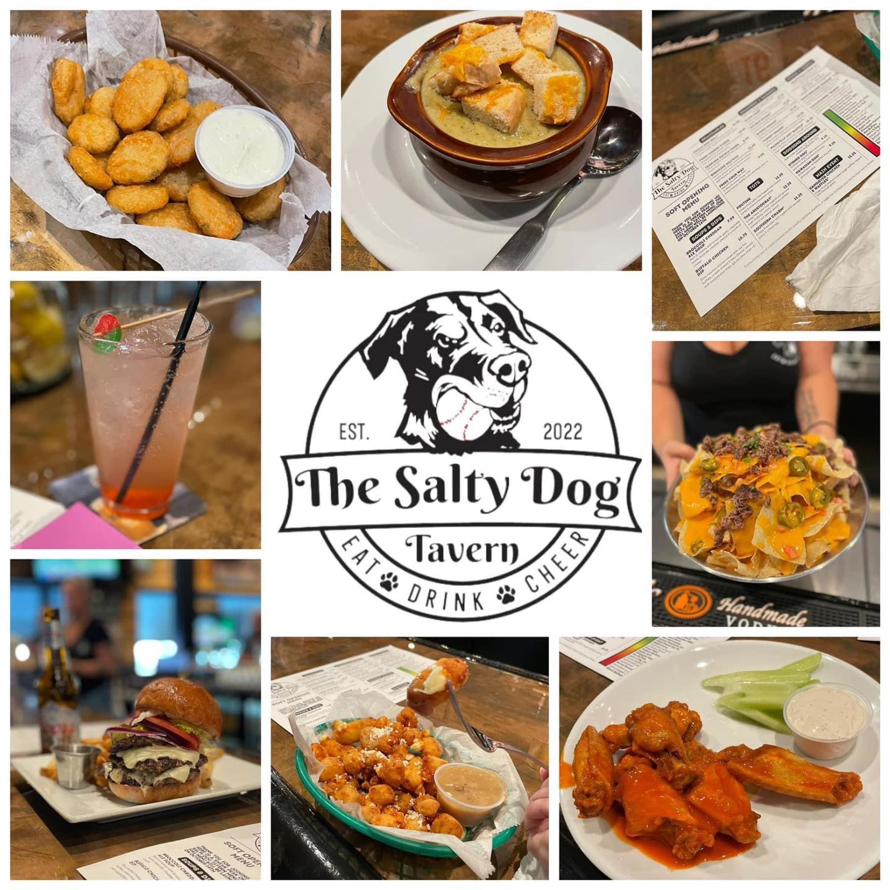 Salty Dog Menu Tallahassee Florida