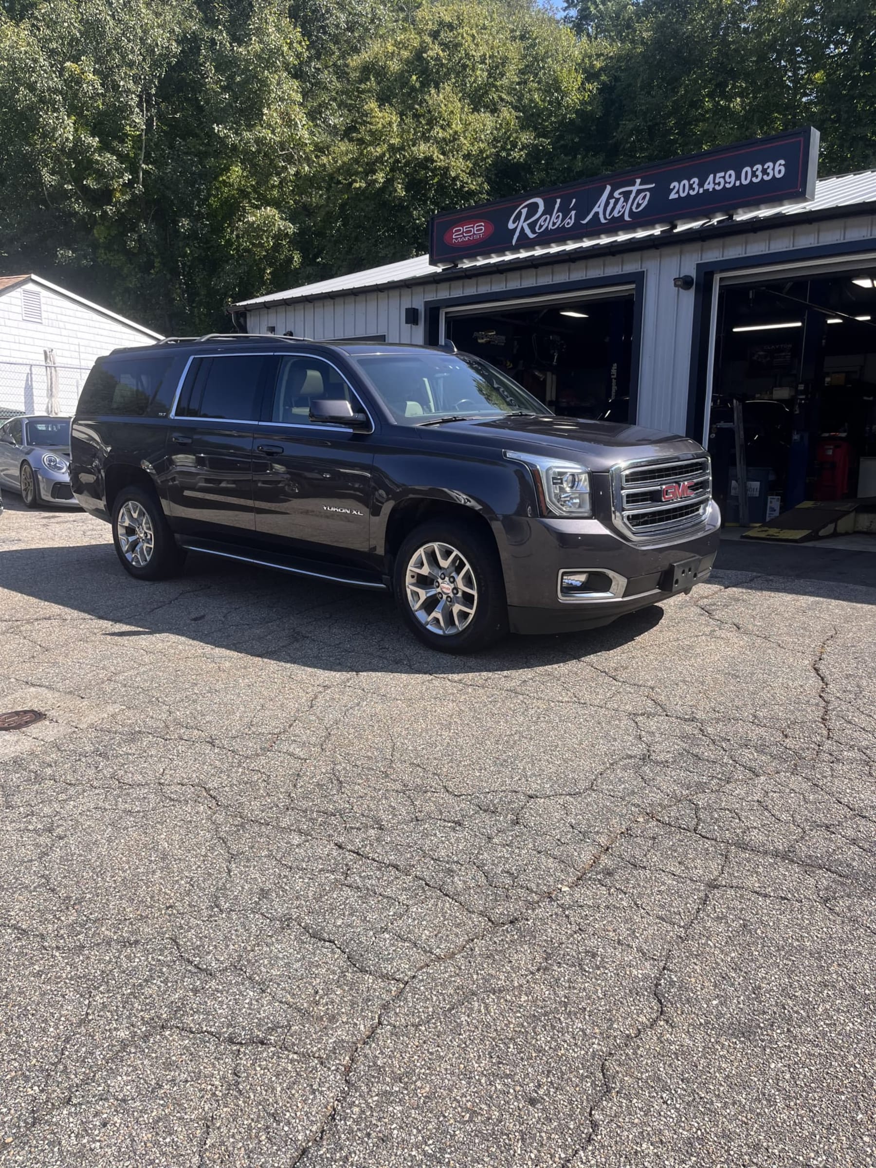 NEW ARRIVAL!! 2016 GMC YUKON SLT!! One owner car with a perfect carfax! Loaded with 20” wheels, navigation, backup camera, remote start, heated and cooled front seats, heated second row captain chairs, third row, moonroof, all the safety options and much much more! New transmission from GMC dealer at 121k miles! Runs and drives like new! 158k miles! Priced well below retail at $16,900!!