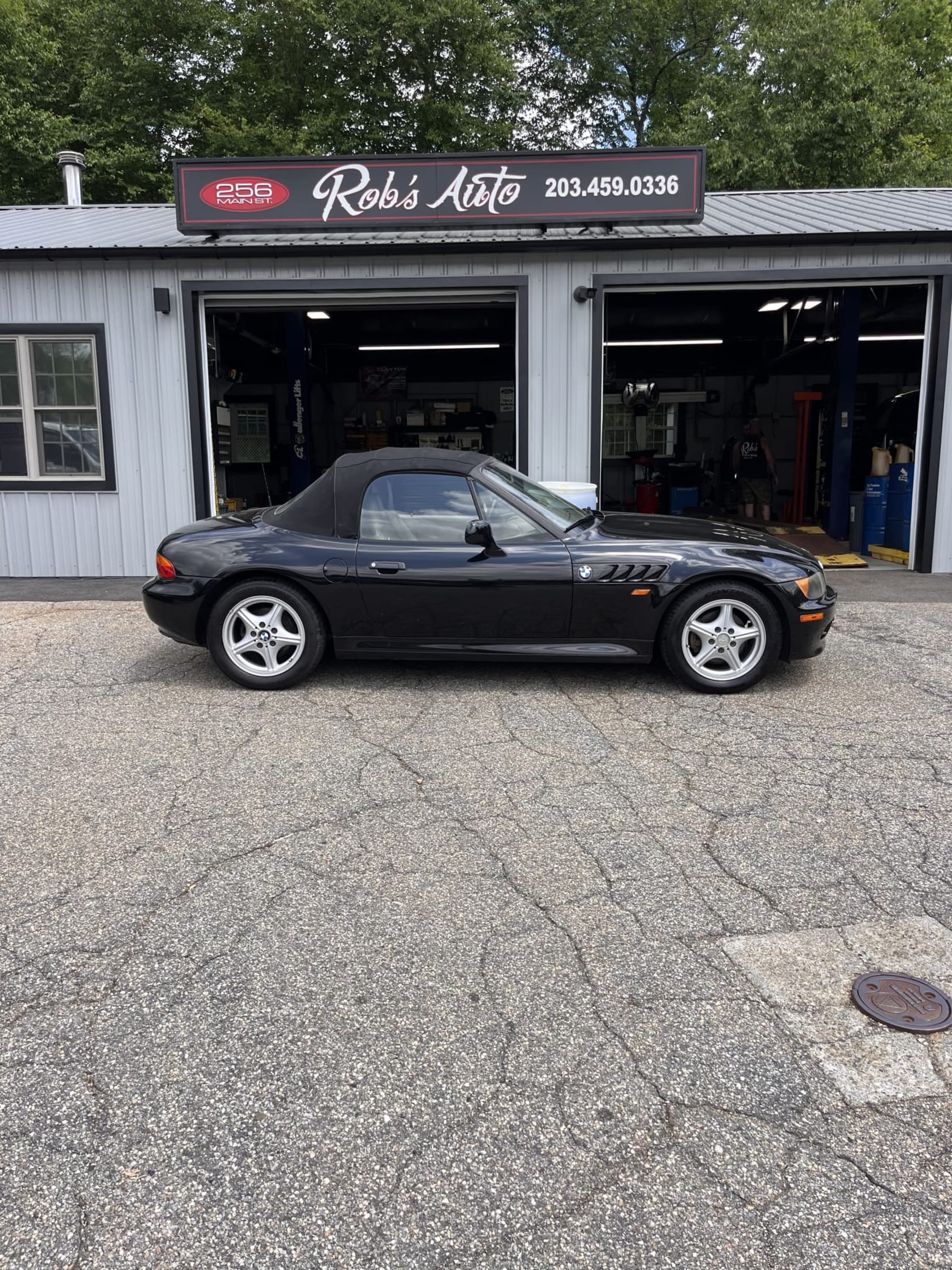 NEW ARRIVAL!! 1997 BMW Z3 1.9!! Runs and drives great. ONLY 117k miles!! 5 speed manual transmission!! Top in great shape!! Just in time for summer!! Won’t last at Only $6,900!!