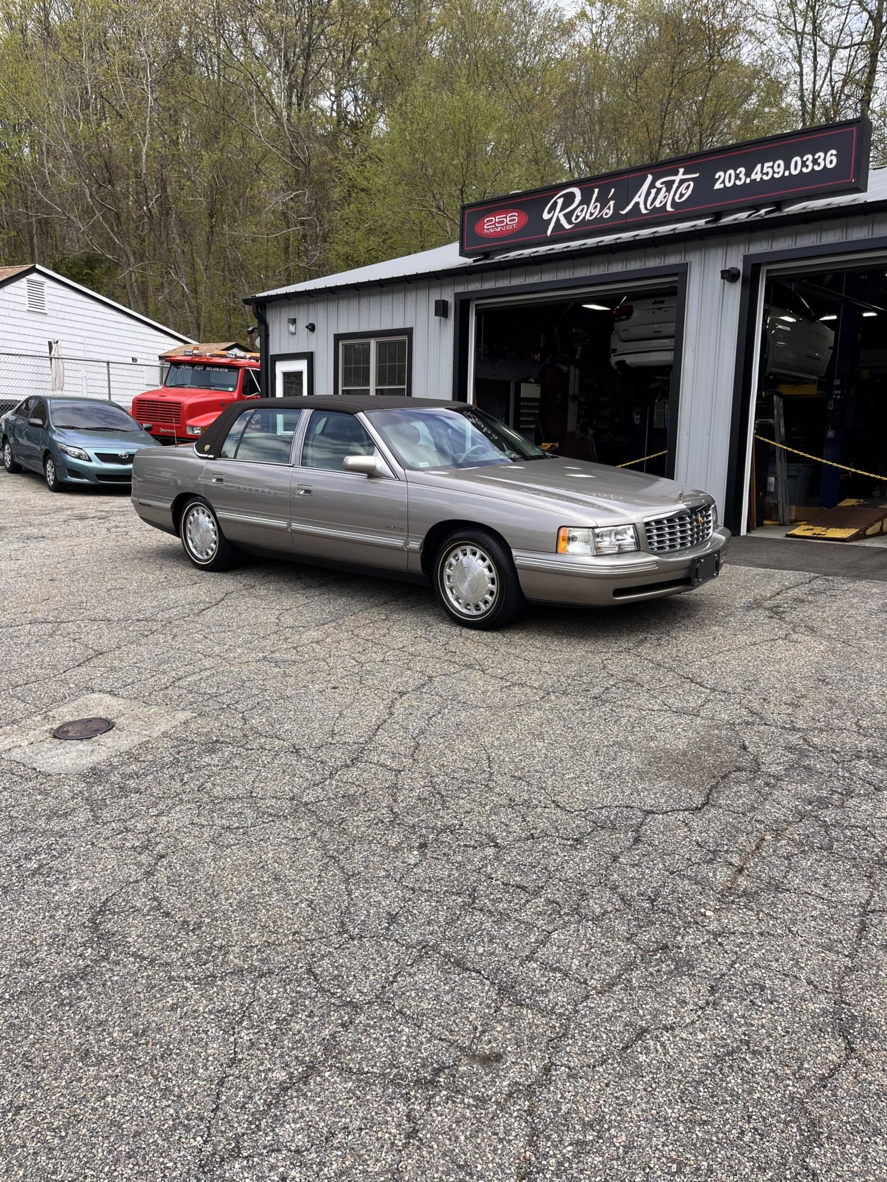 NEW ARRIVAL!! Looking for a diamond in the rough? Just in a 1999 Cadillac DeVille! 50 year golden anniversary edition!! ONLY 29,500 miles! Garaged its entire life! Runs and drives great!! Won’t last at $9,900!!