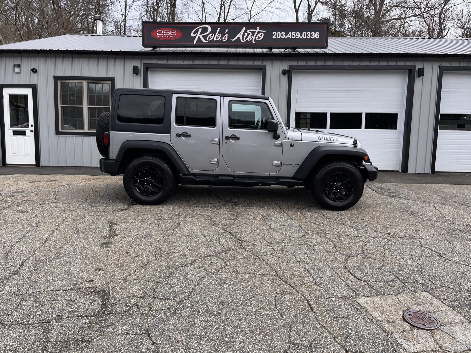 NEW ARRIVAL!!! 2016 Jeep Unlimited Willys Wheeler! Extremely clean! Clean carfax! 6 speed manual transmission! Power windows, power locks, Bluetooth, factory upgraded alpine stereo and much more! All highway miles! Runs and drives great! 145k miles! Won’t last at $16,900!!