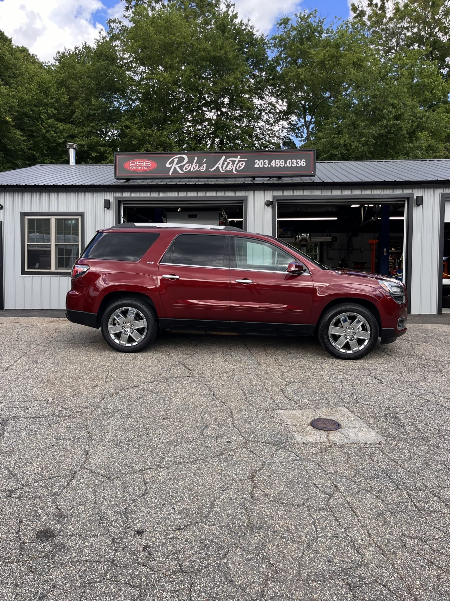 NEW ARRIVAL!! One owner 2017 GMC Acadia Limited! ONLY 77k miles! AWD!! Loaded with navigation, dual panel moonroof, heated leather seats, heated steering wheel, 2nd row captain chairs, third row, 20” wheels, remote start, heads up display and much much more!! Will not last at only $18,900!!
